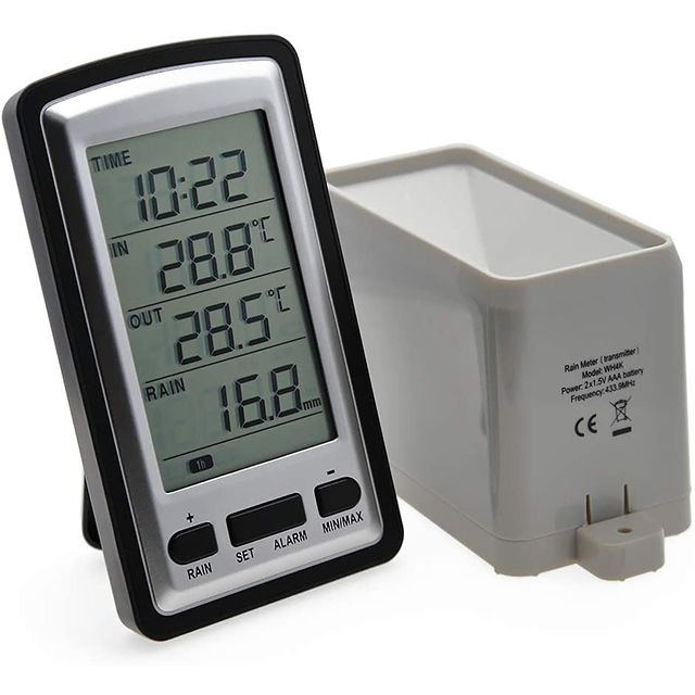 AW012 Wireless Rain Gauge with RCC