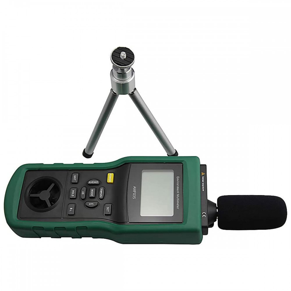 AMF035 Sound Meter Anemometer Lux Meter 5 IN 1 Environment Tester