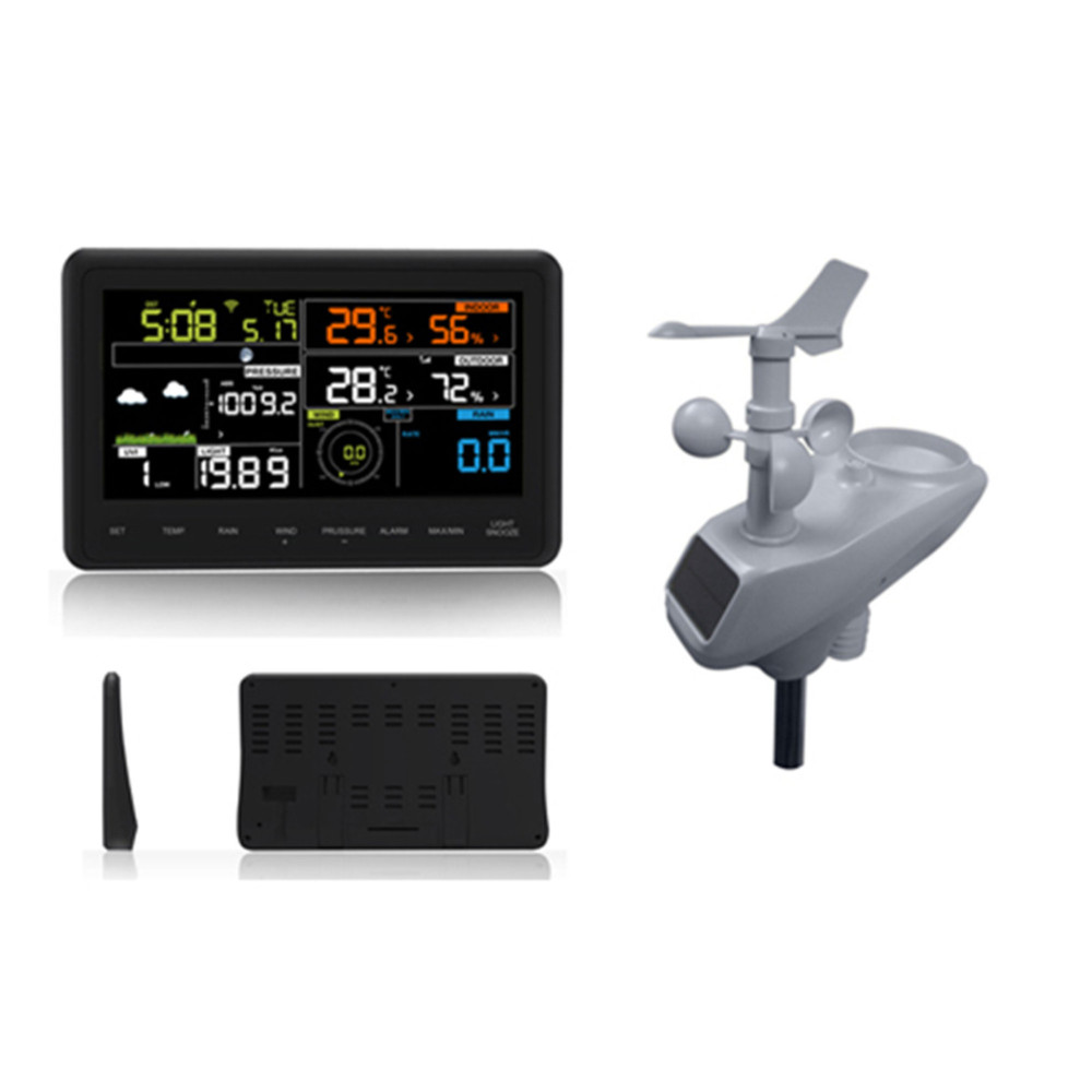 AW006 Professional Color display Weather Station with WIFI Connection