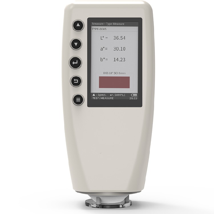 AMT568 Handheld Digital Colorimeter Color Difference Meter Color Matching Meter Filter Photometer Spectrophotometer