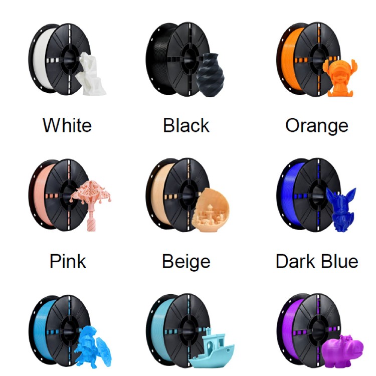 3D Printer PLA+ Filament | 1.75mm 3D Printing Material