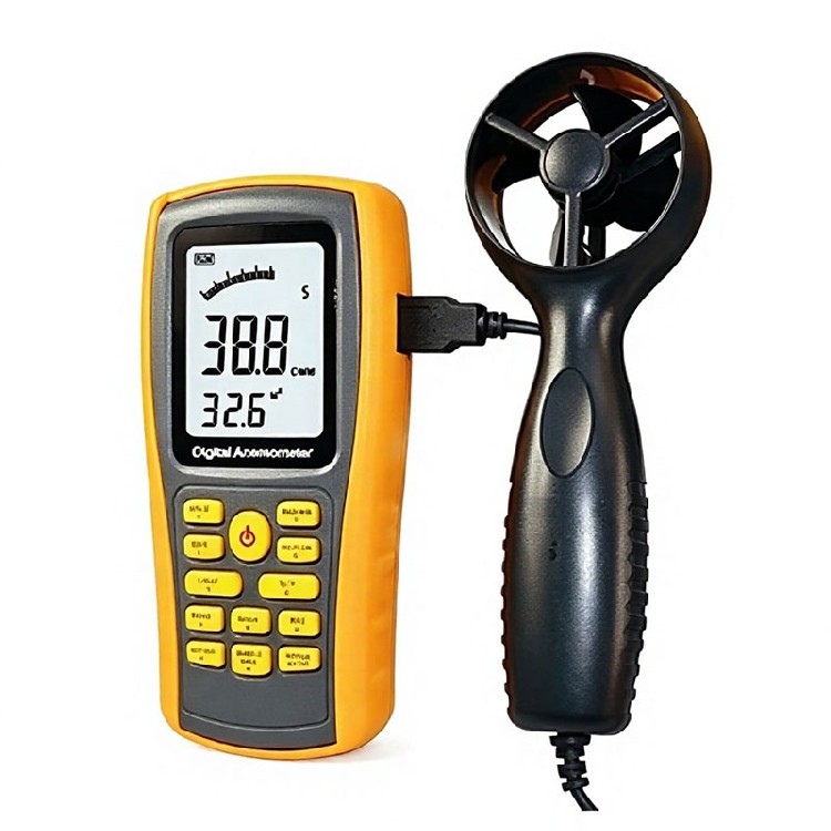 AMF028 Digital Anemometer | USB Data Logging
